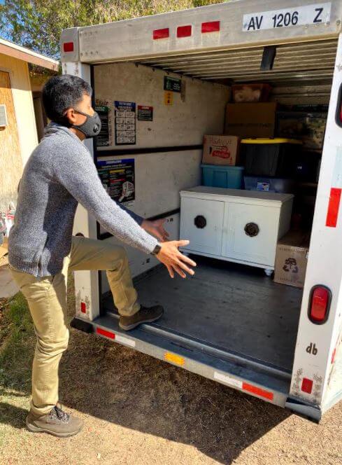 Packing a U-Haul Trailer