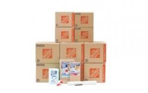 Home Depot kitchen packing set