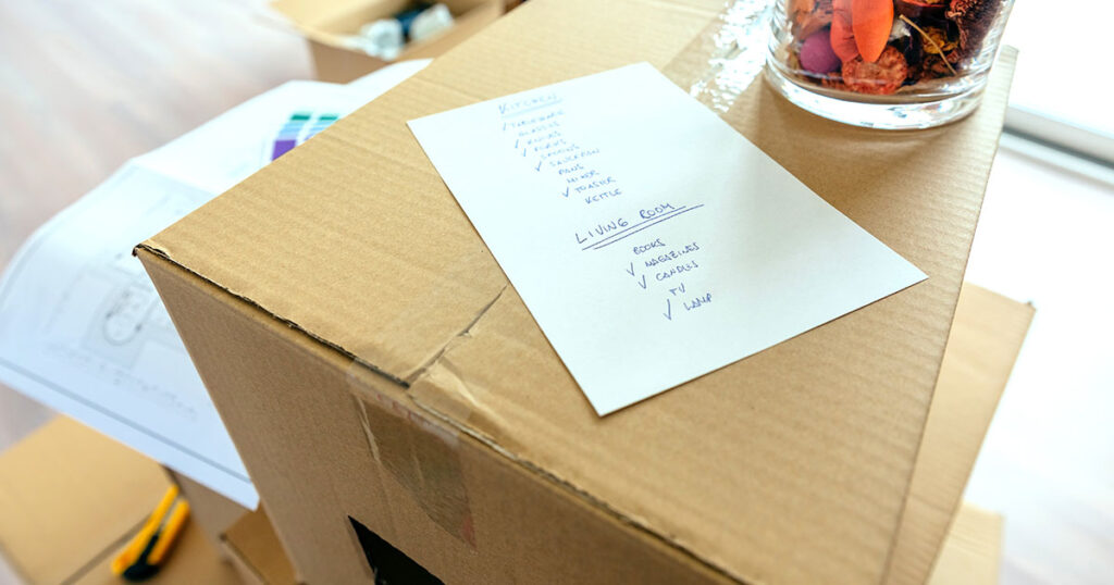 Printable Apartment Moving Checklist