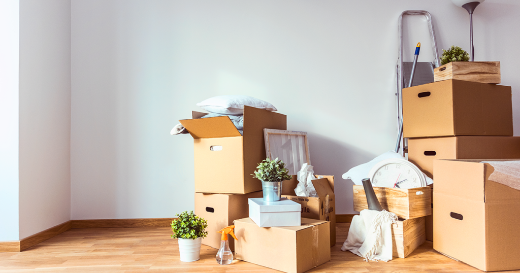 moving items and boxes